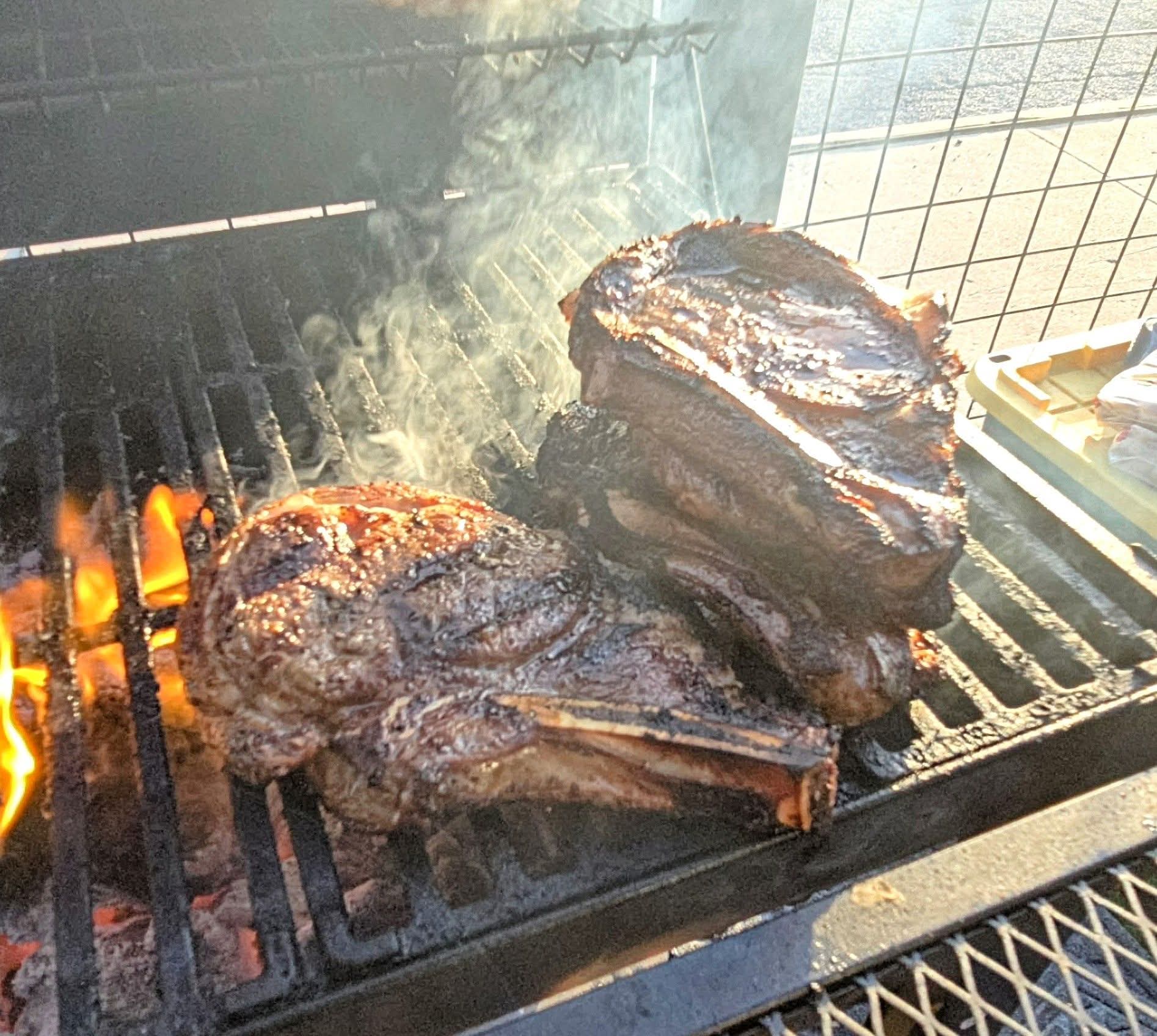 Brisket on the Smoker